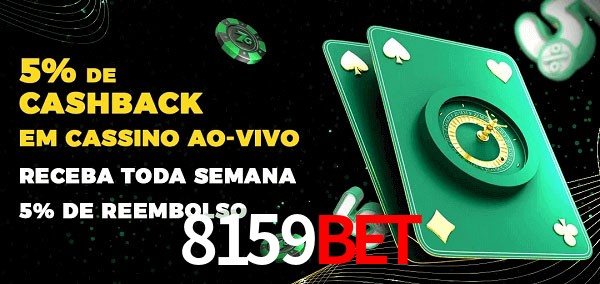 Promoções do cassino ao Vivo 8159bet